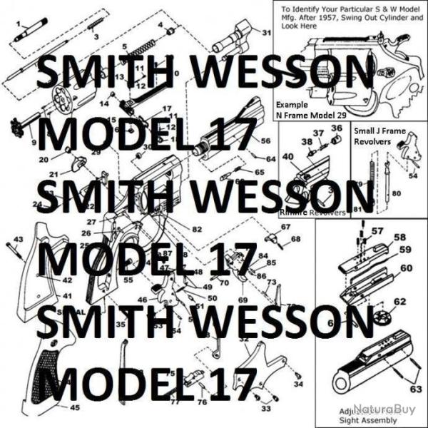 clat SMITH WESSON model 17 (envoi par mail) - VENDU PAR JEPERCUTE (m2620)