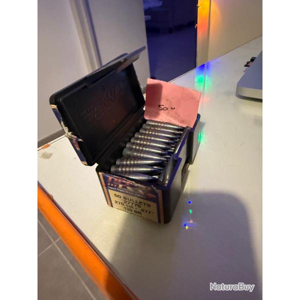 ogives barnes ttsx 130 GR cal 270