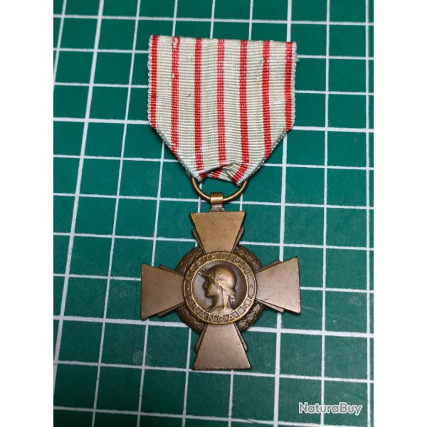 MEDAILLE CROIX DU COMBATTANT, FRANCE