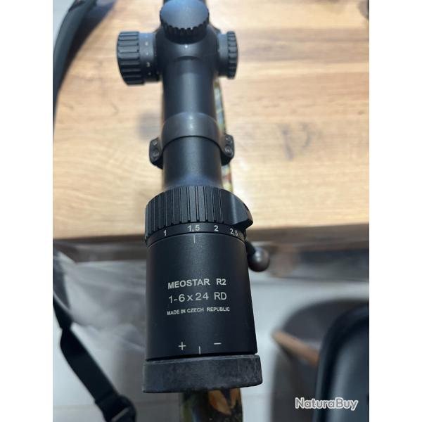 lunette battu meopta R2 1-6x24 riticule lumineux