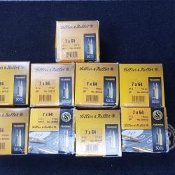 LOT DE 450 BALLES S1B 7X64 SP 140GRS