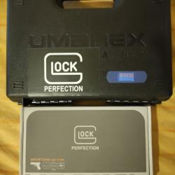 Glock 17 Gen 3 BLK 6mm BB's CO2 14R Umarex (2.6428) avec deux pièces à remplacer