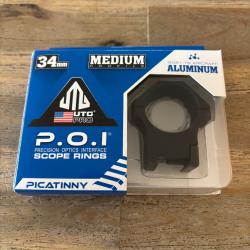 Colliers de montage utg pro 34 mm medium