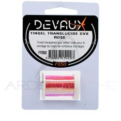 Tinsel translucide DEVAUX Rose