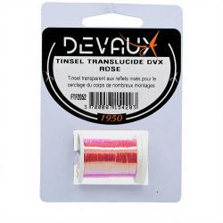 Tinsel translucide DEVAUX Rose