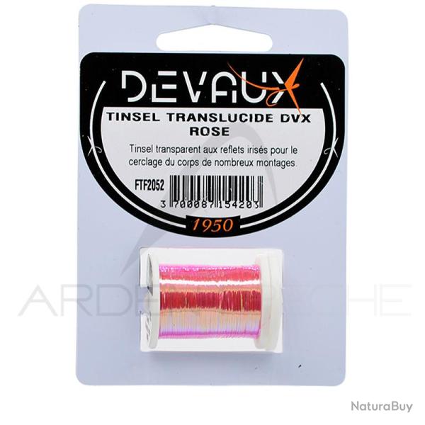 Tinsel translucide DEVAUX Rose