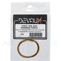 Vinyl Rib DEVAUX marron foncé
