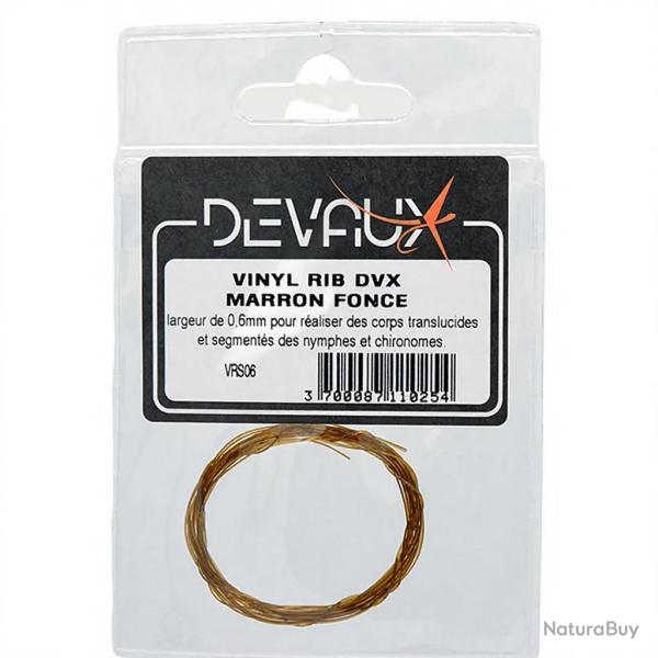Vinyl Rib DEVAUX marron fonc�