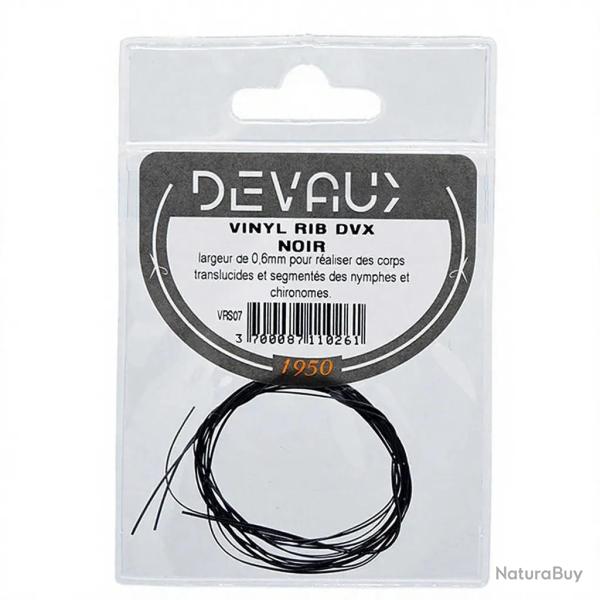 Vinyl Rib DEVAUX Noir