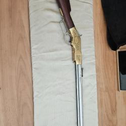 En savoir plus sur Carabine UBERTI 1860 Henry Trapper  cal.44-40 winB. Tyler Henry de la New