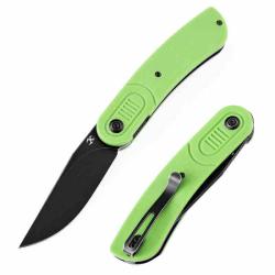 Couteau Pliant Kansept Reverie Lame Acier 154CM Manche G10 Vert Liner Lock KT2025A4