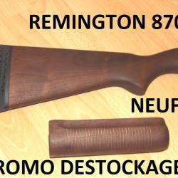 crosse NEUVE + devant fusil REMINGTON 870 (bois modèle POLICE) - VENDU PAR JEPERCUTE (b12152)