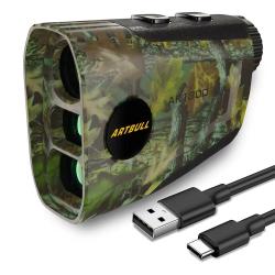 Télémètre Laser 6X 1300M Camouflage USB-C Compensation Pente Golf Outdoor