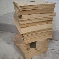 Lot de  500 cibles 15x15