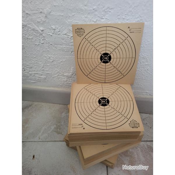 Lot de  300 cibles 15x15