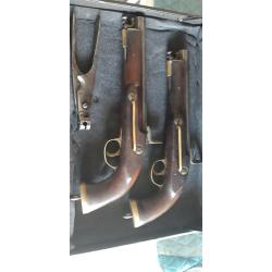Pistolets enfield percussion 1860 et 1861 moule à balles poire à poudre