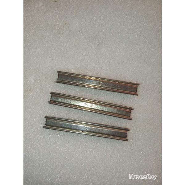 3 Lame clip chargeur pistolet Steyr 1912