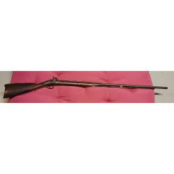 Très ancien fusil de chasse - canardière à percussion centrale - cal. 10 - 136 cm