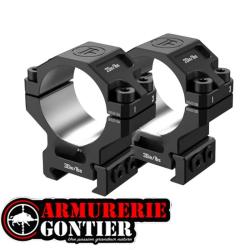 DISCOVERYOPT 7075 - jeu de 2 Colliers de montage &Oslash;30 mm - Picatinny - Hauteur 1.45" / 37 mm