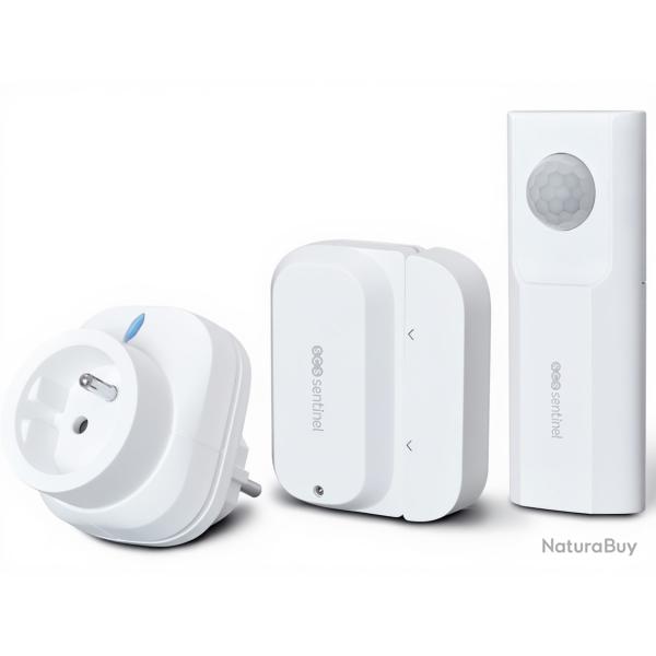 DESTOCKAGE : Kit de s�curit� autonome connect� SCS SENTINEL WifiSecure - Id�al pour attelier, garage