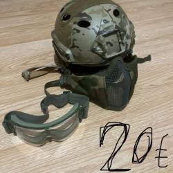 casque airsoft