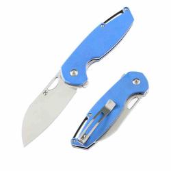 Couteau Pliant Kansept Model 6 Lame Acier 154CM Manche G10 Bleu Liner Lock KT1022A3