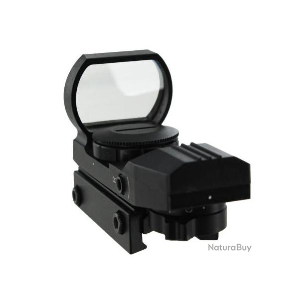 Red Dot Scope 1x23x34 D-LIGHT - Viseur Point Rouge Compact pour Airsoft