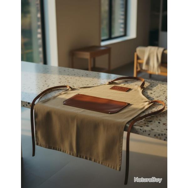 Maison Tanr Paris - Modle Cuir & Canvas Vert Ombelle (Unisexe)