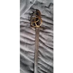 Très Rare sabre d'officier de Marine 18eme