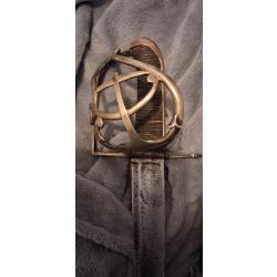 Tr&egrave;s Rare sabre d'officier de Marine 18eme
