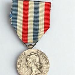 (37.004) M&eacute;daille d'honneur des chemins de fer - Echelon Argent