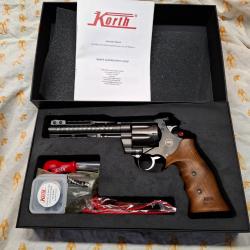 Revolver Korth NXS 6 pouces .357 Magnum Barillet 8