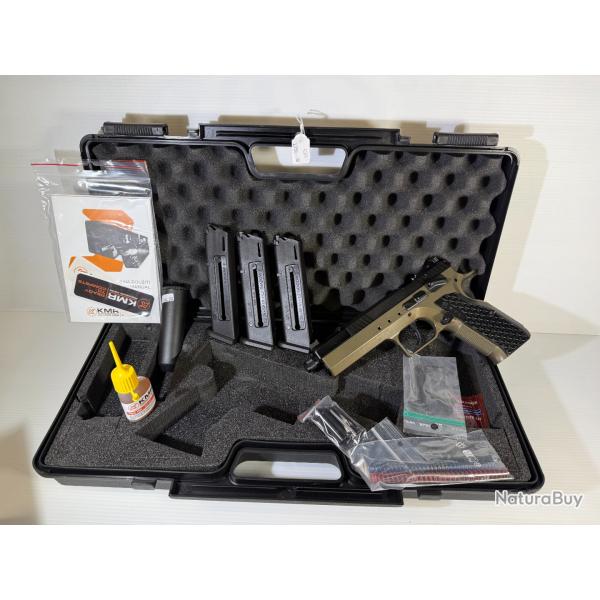 CATEGORIE B PISTOLET KMR CAL 22LR MODEL S-02 FILETE GARANTIE 2 ANS FRAIS DE PORT OFFERT