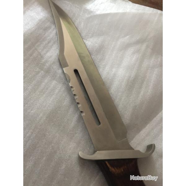 Couteau Rambo 3 authentique HibbenKnife