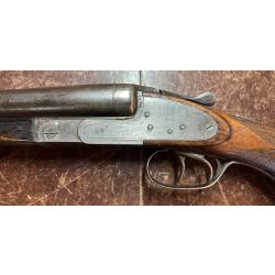 mise a prix a 1.00 fusil juxtaposer a platine BAYARD cal 12/65 bon etat dans son jus.