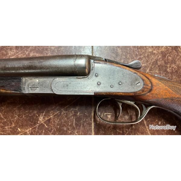 mise a prix a 1.00 fusil juxtaposer a platine BAYARD cal 12/65 bon etat dans son jus.