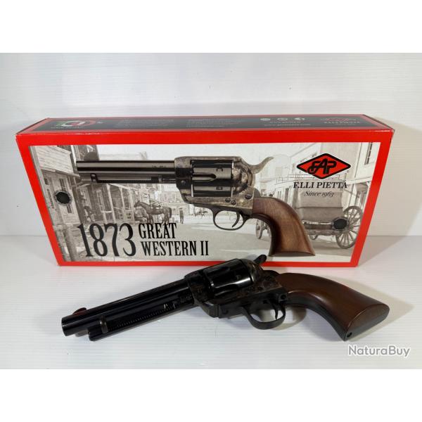 CATEGORIE B REVOLVER PIETTA CAL 357 MAG SAA 1873 GREAT WESTERN 2 GARANTIE 2 ANS FRAIS DE PORT OFFERT