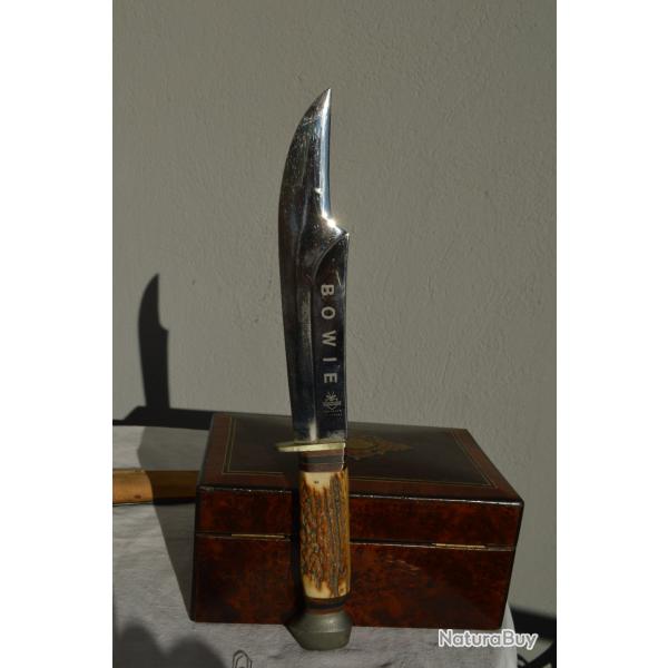 Couteau de chasse survie Bowie Rehwappen Solingen Rhino Edge Mark 469 ?