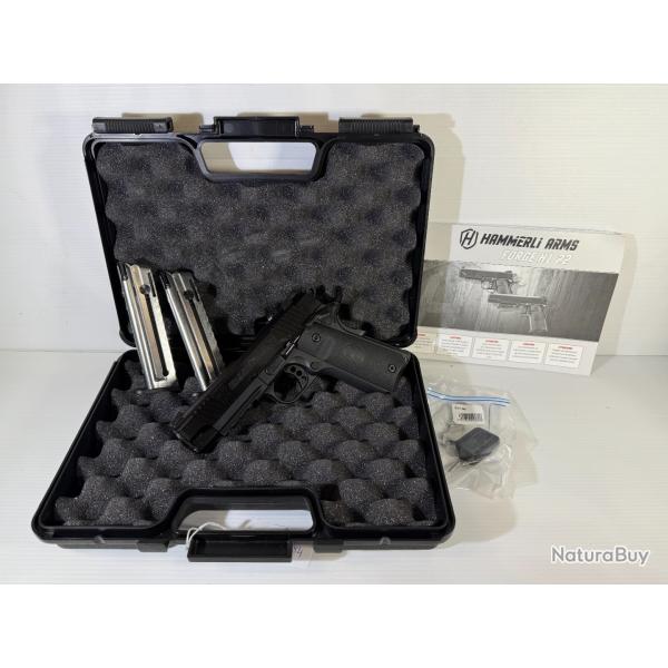 CATEGORIE B PISTOLET HAMMERLI CAL 22 LR FORGE H1 22 GARANTIE 2 ANS FRAIS DE PORT OFFERT