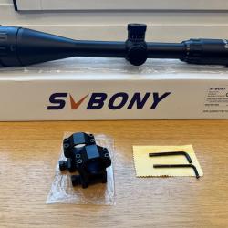 Lunette Svbony 6-24x50 illuminée