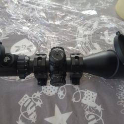 Lunette de tire 3-12-44 UTG , multicolores, réglage par clics