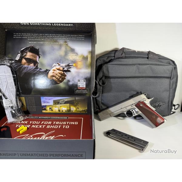 CATEGORIE B PISTOLET KIMBERT 9X19 STAINLESS TARGET 2 GARANTIE 2 ANS FRAIS DE PORT OFFERT