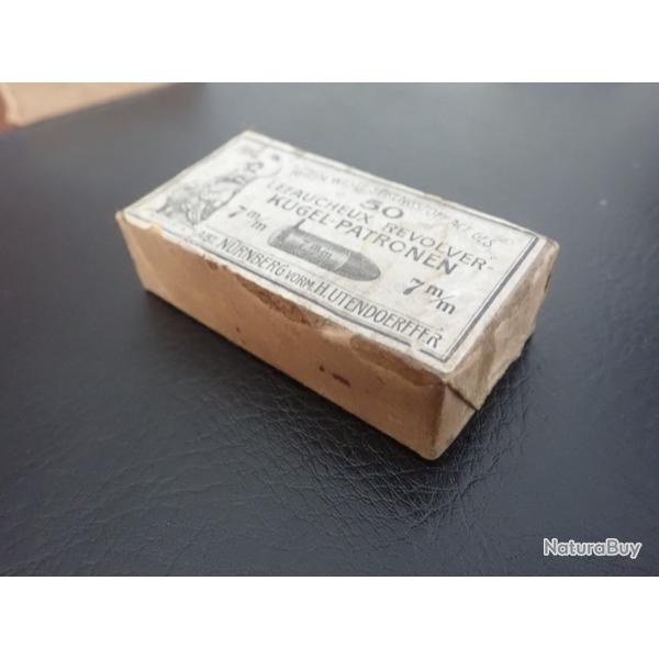 Boite ferme de 50 cartouches LEFAUCHEUX 7 mm  broche