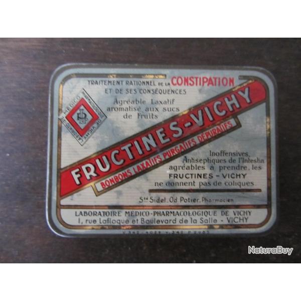 Boite en tle Fructines-Vichy 1940-1950