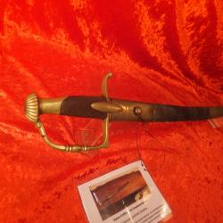 SABRE D'OFFICIER DE CAVALERIE LÉGÈRE, Premier Empire -