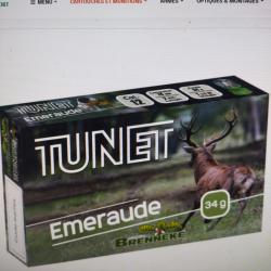 5 balles brenneke émeraude tunet calibre 12/70