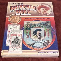 Rare livre wf Cody Buffalo bill collector's guide with value