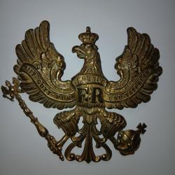 plaque de casque à pointe  1895