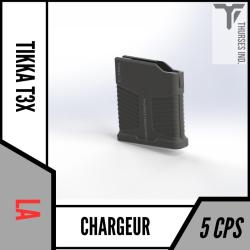 chargeur T3 TIKKA T3X LA magnum 5 coups 300win , 7 rem Thurses Industries