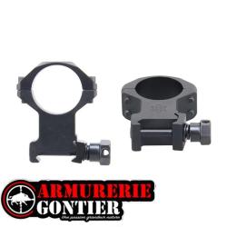 VECTOR OPTICS - Jeu de 2 colliers diamètres - Ø 25.4 médium Picatinny